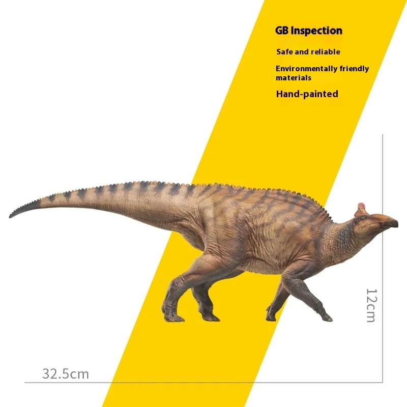 Hot Genuine Dinosaur King Model 80 Growth Companion Action Figure Edmontosaurus Static Animal Model Decorative Ornamaent Toy