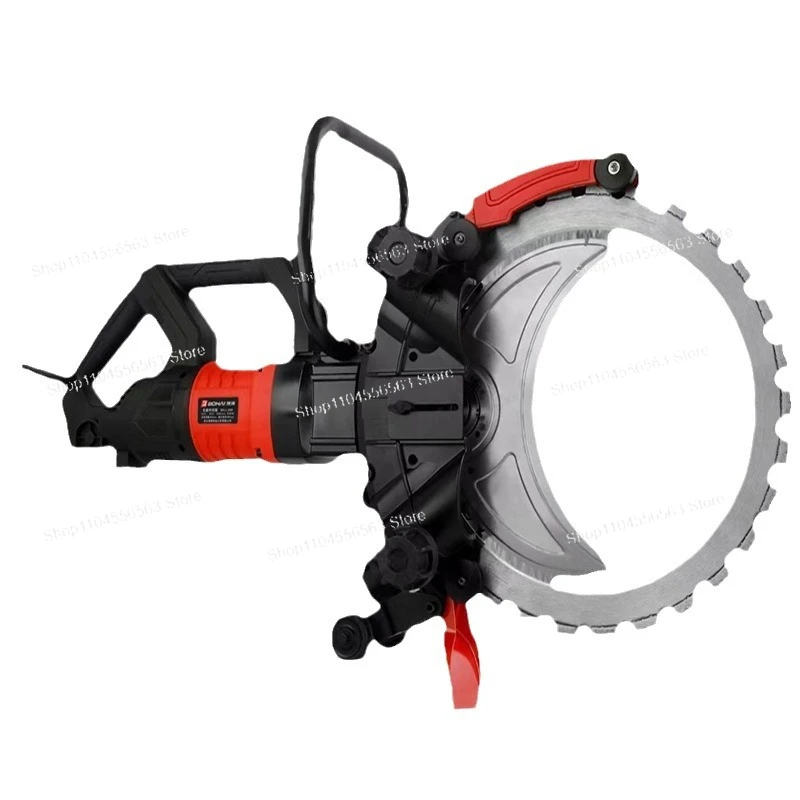 منشار حلقي بدون فرش آلة قطع ثقب الباب فتحة النافذة 6000 واط منشار حلقة الجدار لقطع الخرسانة عالي الطاقة