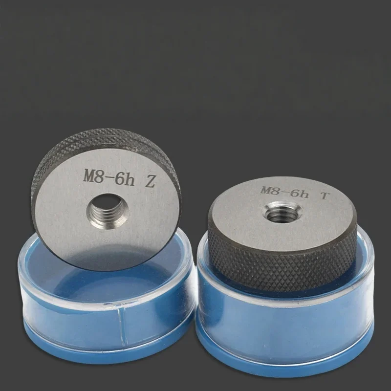 1SET(1*GO+1*NOGO) 6h M59-M60 Metric Fine Tooth Thread Ring Gauge Measure Tool X0.5/0.75/1.0/1.25/1.5/2.0/3.0/4.0/5.5