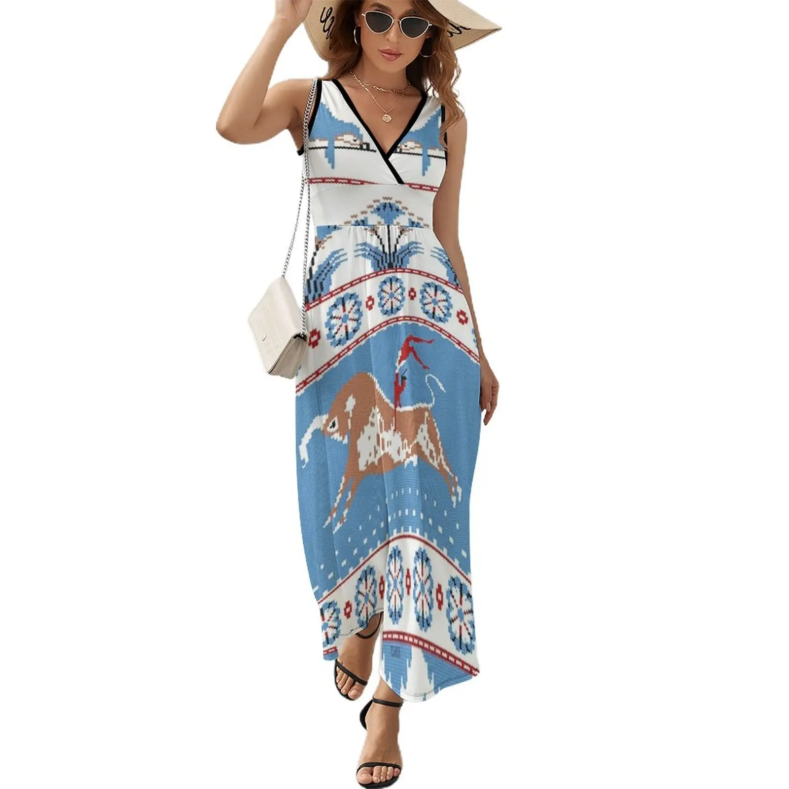 

Ancient Knits - Minoan Sleeveless Dress dresses korean style prom dress summer dresses for women 2023