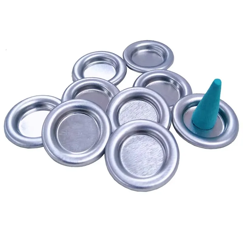 Großhandel 30/50 Teile/los Metall Weihrauch Brenner für 2 cm Sandelholz Lavendel Kegel Räuchergefäß Basis Haushalt Turm Tablett