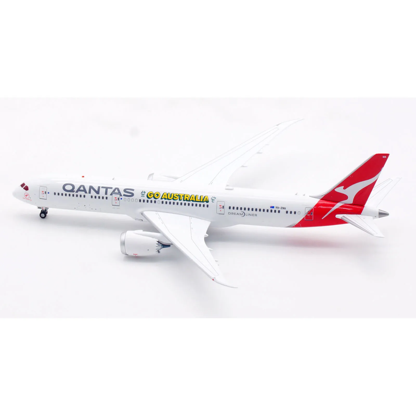 AV4259 alliage avion à collectionner cadeau Aviation 1:400 Qantas Airlines 'Dreamliner' Boeing B787-9 avion moulé sous pression modèle JET VH-ZNH