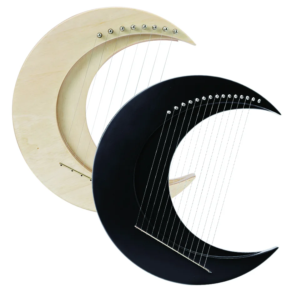 

Lyre Harp 11/15 tone Piano Harp Lyre Harp Wooden Musical Instrument With Tuning Wrench Spare Strings