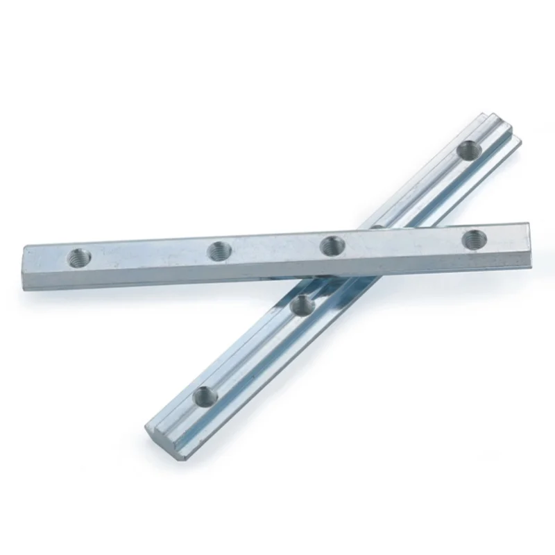 V-Slot T-Slot Joiner 2020 3030 4040 4545 Straight Joint Inside Connector Aluminium Profile Fittings Strip With Screws Profile