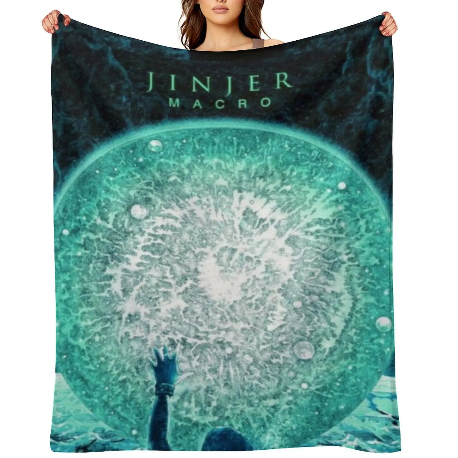 

Jinjer Macro Throw Blanket Decorative Throw Picnic Blankets For Bed Sofas Blankets