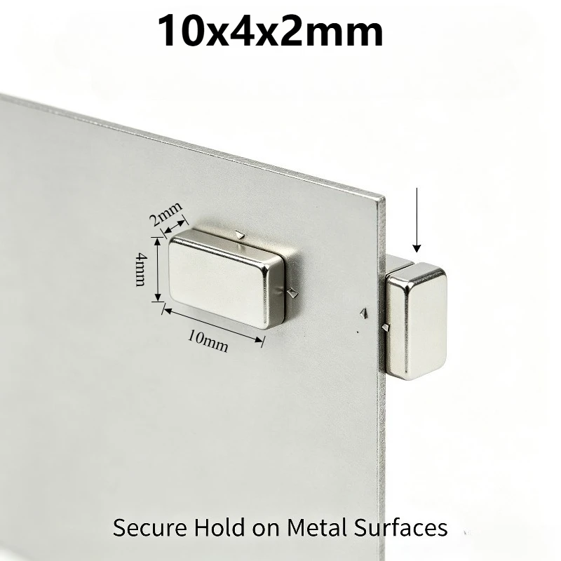 10x4x2mm N35 Permanent Rectangular Block Neodymium Magnet 10*4*2 mm Powerful Rare Earth Magnetic Magnet