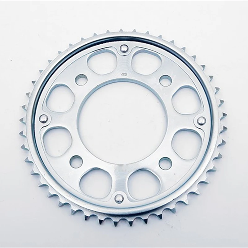 Moto Catena Pignoni per Honda Wuyang Sundiro CBF190 CB190R CB190X SDH175 NSP190 WH175 190cc 1045 45T 14T Kit di Trasmissione