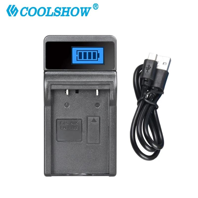 

EN-EL5 EN EL5 Battery Charger For Nikon Coolpix P4 P80 P90 P100 P500 P510 P520 P530 P7900 P6000 3700 Camera Accessories