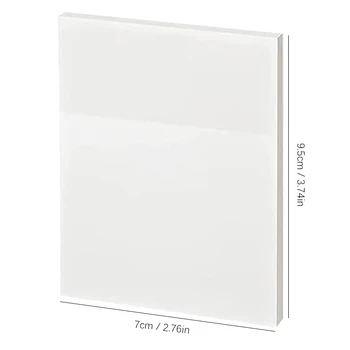 50 feuilles de Notes autocollantes transparentes, autocollan...