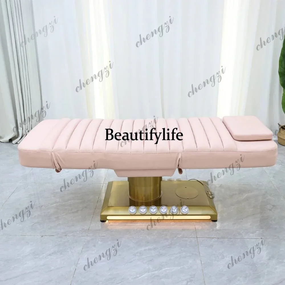 Y136 Y136 Fashion Electric Beauty Bed with Foot Control Integrated Massage Bed Multifunctional Lifting Bed Special for Beauty Sa