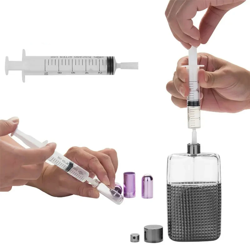 Direct Suck Perfume Refill Tool Set Plastic Diffuser Syringe Funnel Spray Dispensing Essential Cosmetic Tools Subassembly Tool