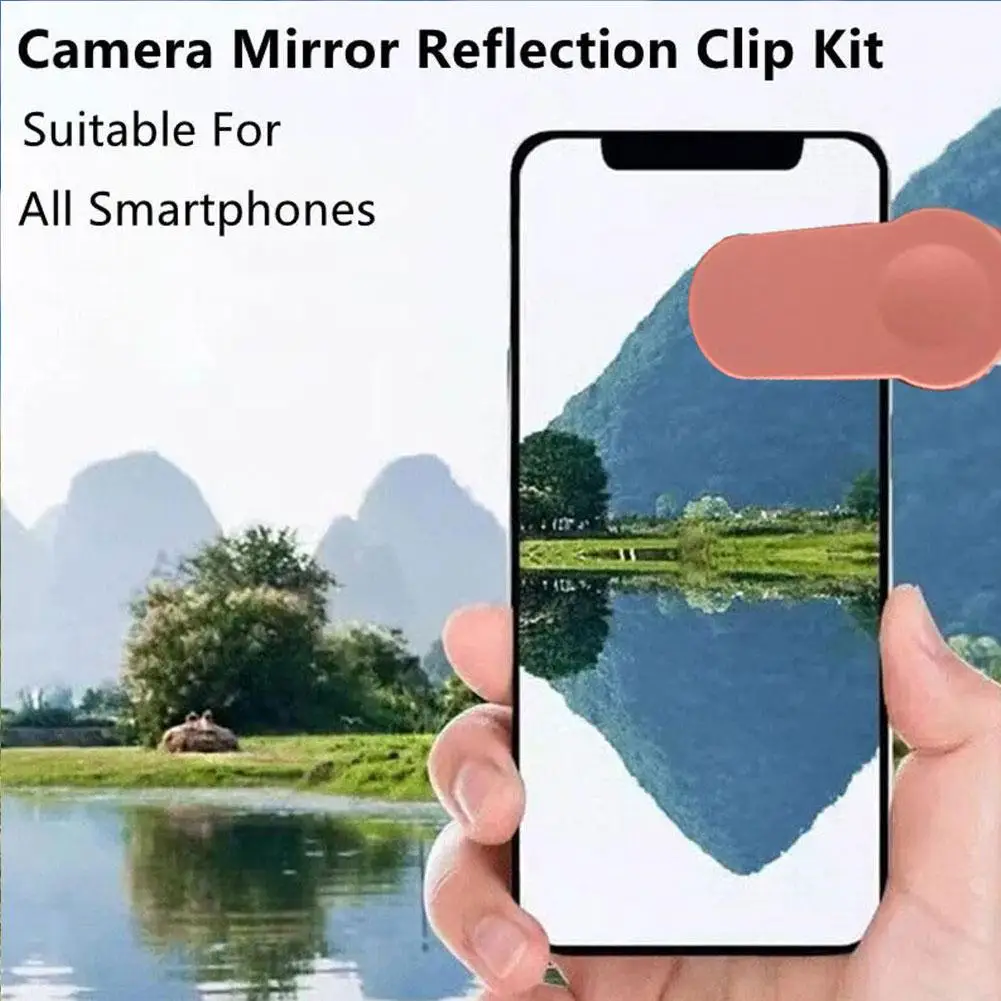 Sky Mirror Mobile Phone Reflection Shooting Folder Storage Photo Folder Phone Camera Artifact Reflection Essential Travel B N5X9