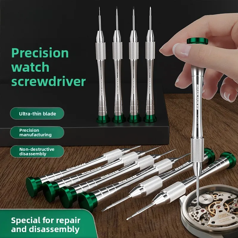 JZD Aluminum Alloy Watch Batch Precision Set Computer Glasses Repair Watch Mini Screwdriver Combination Gadget