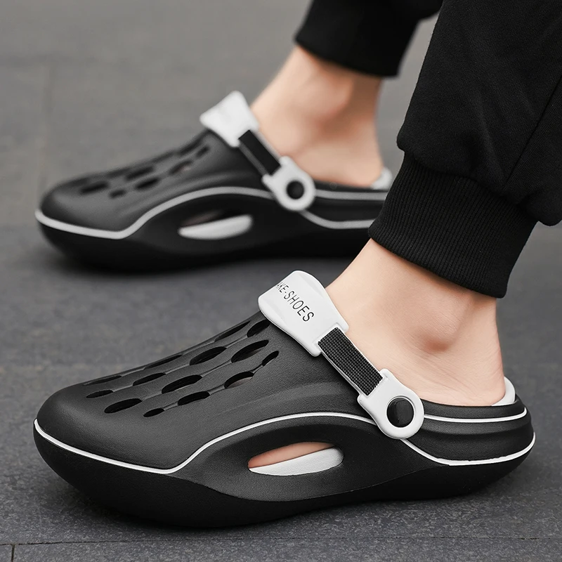 Fashion Men Outdoor Sandals Slippers Beach Comfortable Clogs Fashion Men Women Casual Shoes Garden Shoes Mens Beach Sandals