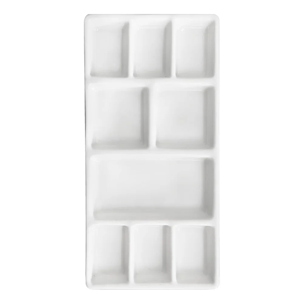 

Palette Texture Mini Watercolor Plastic Paint Pallets Tray Ceramics for Oil Painting Trays