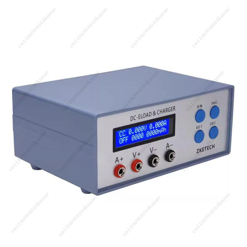 Portable Battery Capacity Tester, Electronic Load Tester for Power Bank and Charger Performance Testing