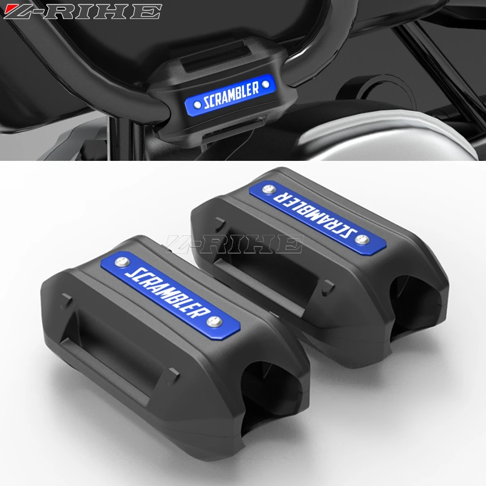 

25mm Crash Bar Bumper Engine Guard Protection Block FOR DUCATI SCRAMBLER800 SCRAMBLER 800 2019-2021 2022 2023 Motorcycle Parts