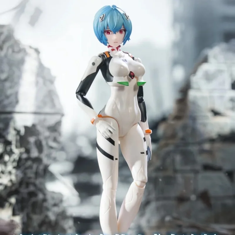 本物のブロキーズ 新世紀エヴァンゲリオン エヴァ ミラクルエディション 綾波レイ バトルスーツ アクションフィギュア コレクション クリスマスギフト