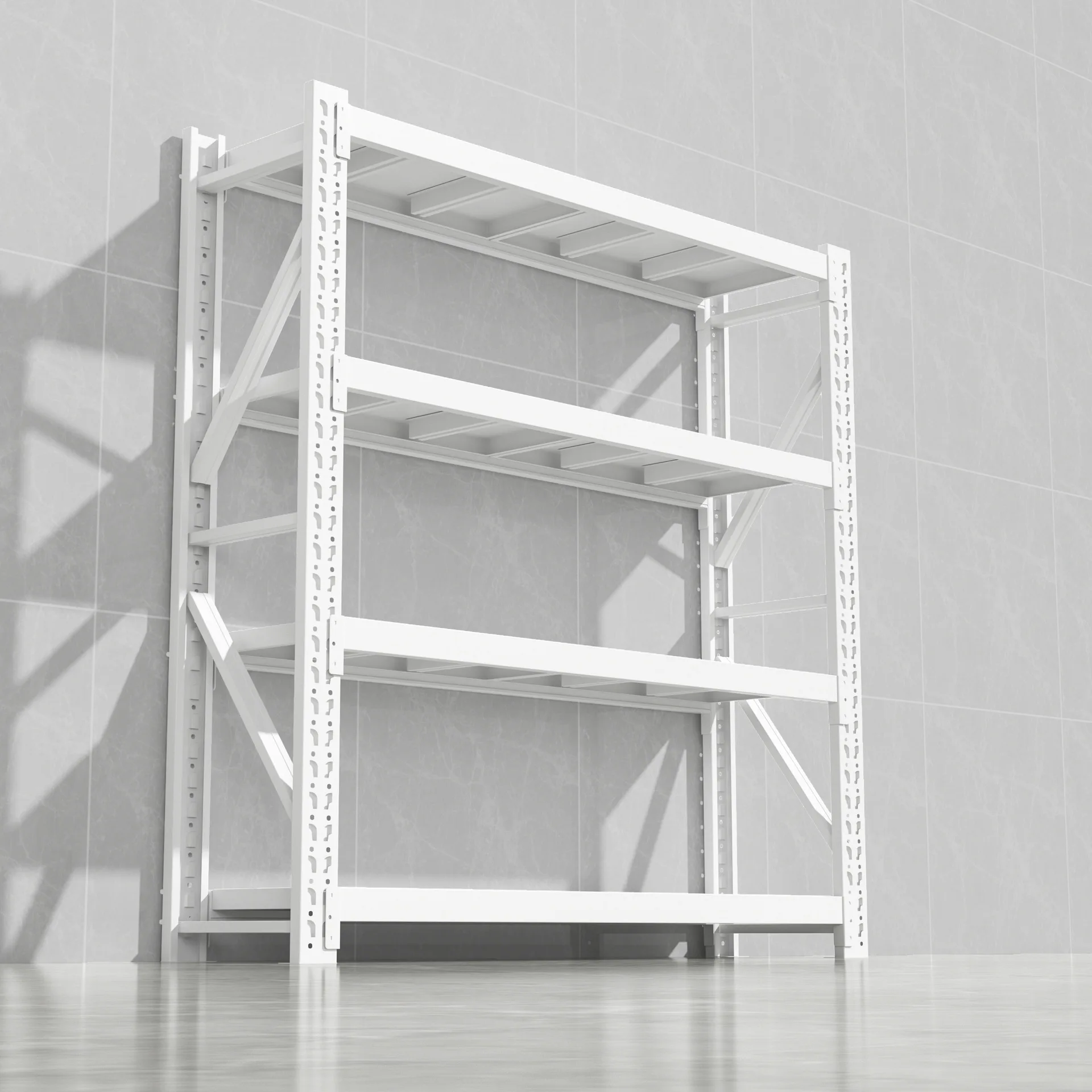 Warehouse storage shelves multi-level storage racks supermarket snack storage racks basement garage household items