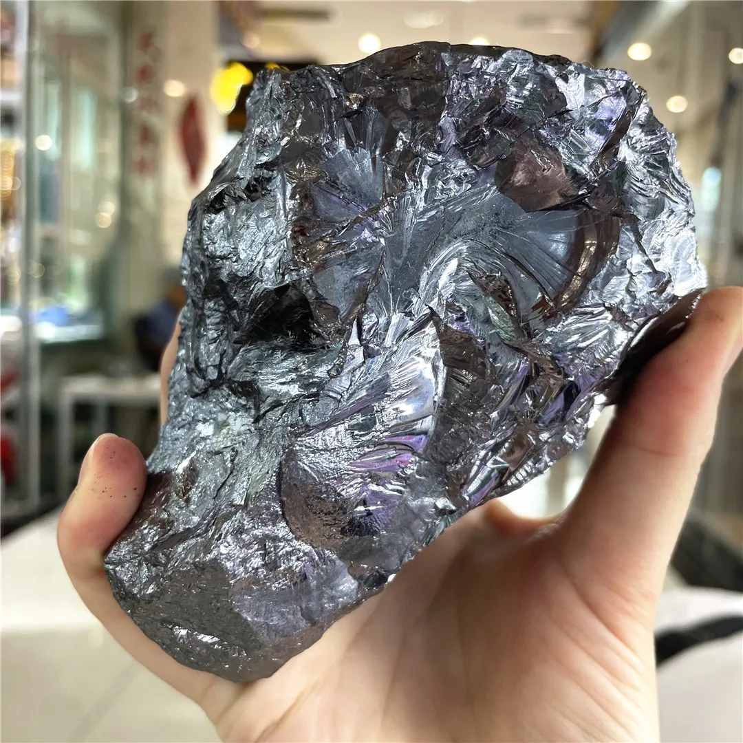 100% Original Terahertz Rough Raw Stone THz Irregular Mineral Ore Specimen Rocks ENERGY Stone Spiritual Healing Home Decor