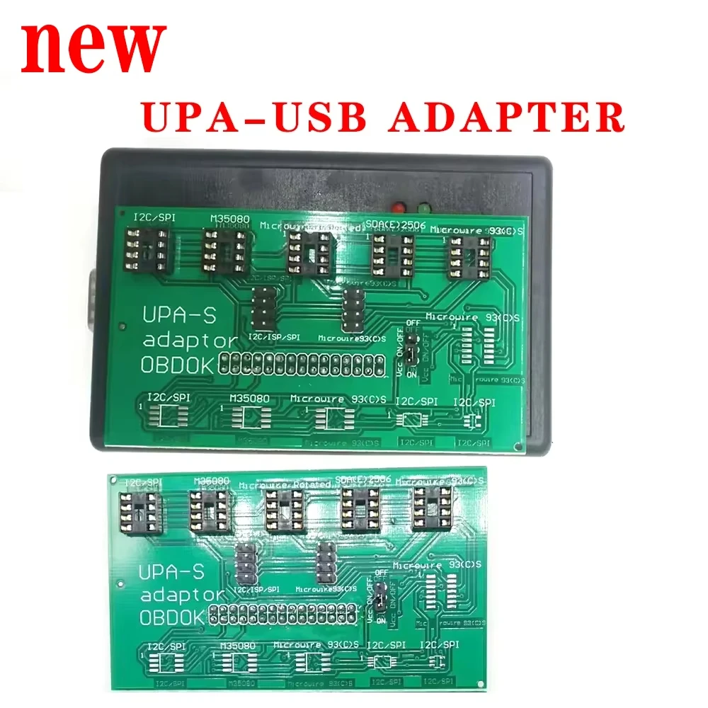 

Adapter for UPA USB Programmer V1.3 UPAUSB Porgrammer 1.3 Adapter 24CXX 93C S XX 93C S XX ROTATE 93C S SMD M35080 SDA 2506 SPI