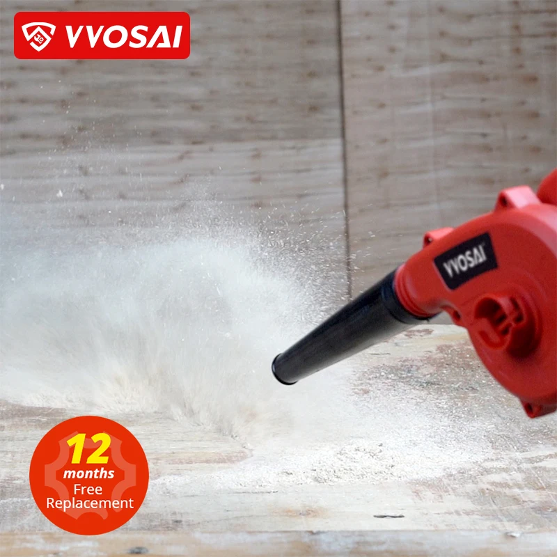 

VVOSAI 20V Garden Electric Blower Cordless Leaf Blower for Dust Blowing Dust Computer Collector Hair Dryer Power Tool