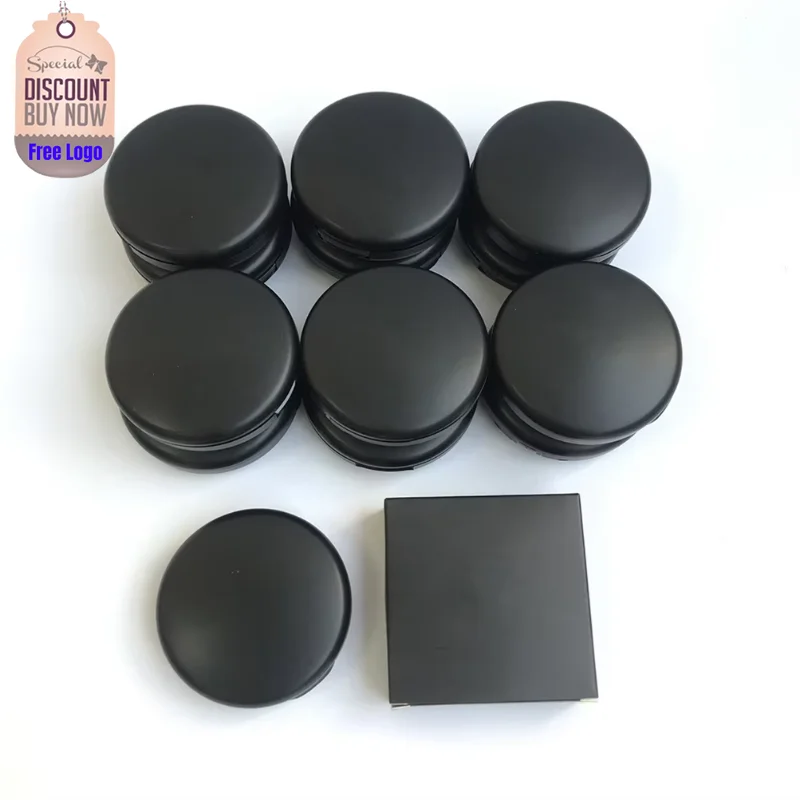 

Private Label 13colors Black Container Concealer Pressed Powder Oil Control Long-lasting Waterproof Refreshing Skin Powder Bulk