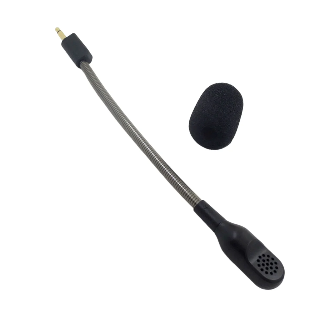 ABQR Microphone Replacement for Blackshark V2 V2 PRO V2 SE Wireless Gaming Headset 3.5mm Detachable Gaming Mic,Black