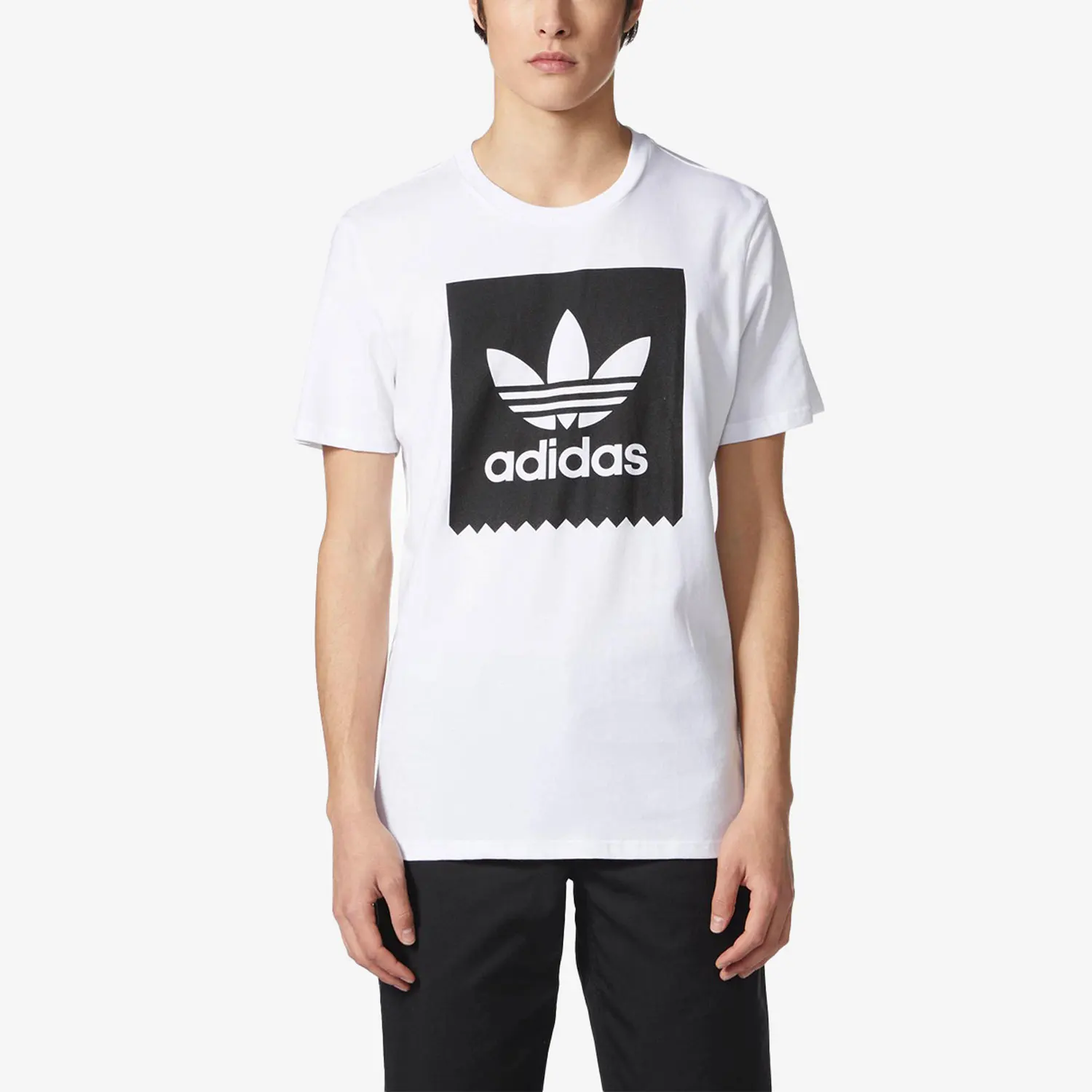 

Мужская спортивная футболка Adidas Authentic Three Leaves с круглым вырезом и короткими рукавами BR4991