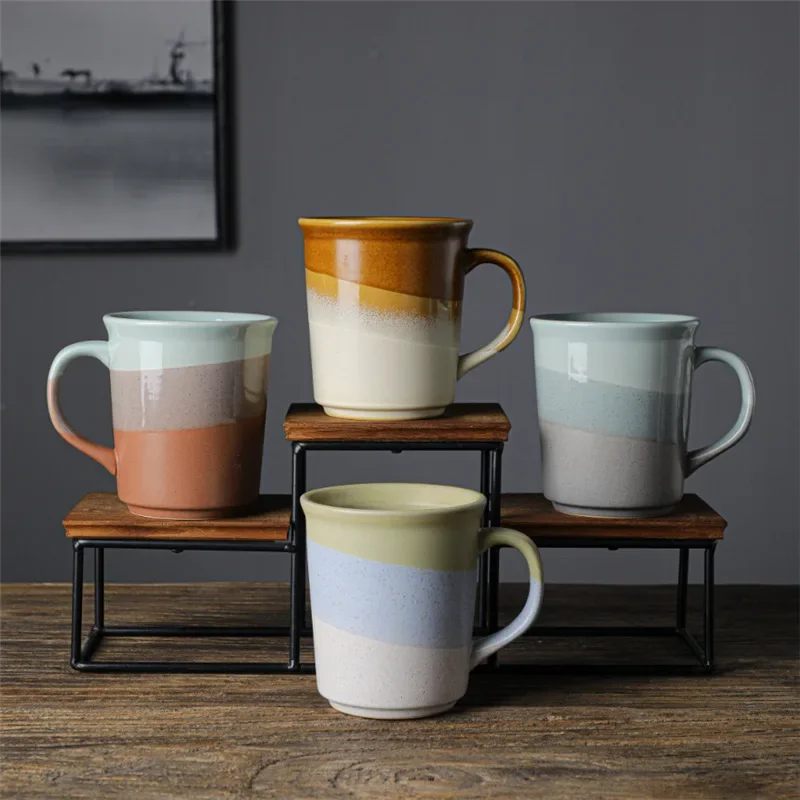 

Ceramic Mug Japanese Small Fresh Water Cup Afternoon Tea Milk Breakfast Coffee Cup