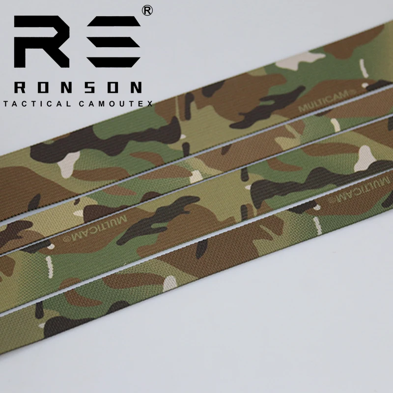 

Тактический нейлоновый ремешок, Камуфляжная Лента размером 20 мм, 38 мм, 50 мм для уличного рюкзака, спортивная обувь Размером 25 мм, Обувь для собак с принтом