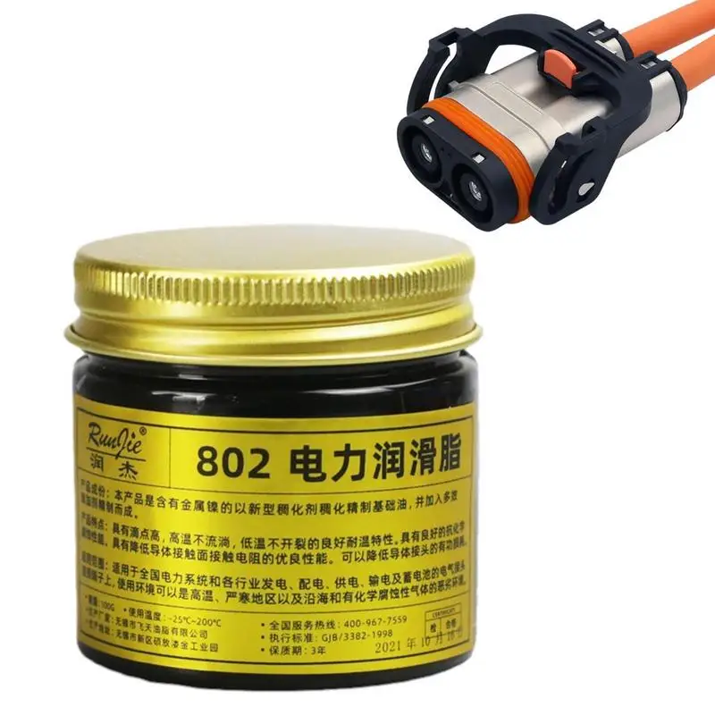 Electrical Contact Grease 3.53oz Battery Grease Lubricating Properties 3.53oz Media Stability And Lubricating Properties