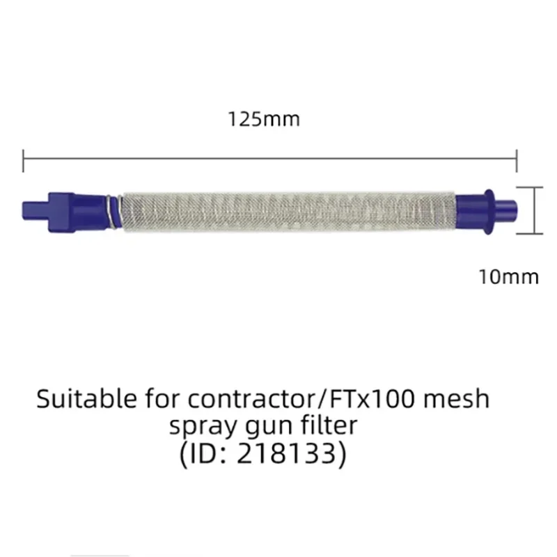 Veedeel 218133 Airless Verfspuitpistoolfilters Voor Magnum Sg2, Sg3 Oranje 100 Mesh 5 Stuks