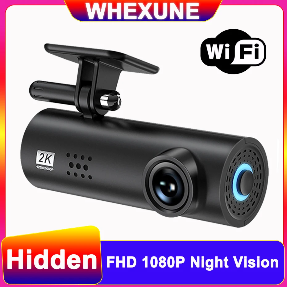 Wifi Dash Cam Full HD 1080P Car Video Recorder DVRs 24h Parking Monitor Camera Night Vision Loop Recording Dashcam Registrator