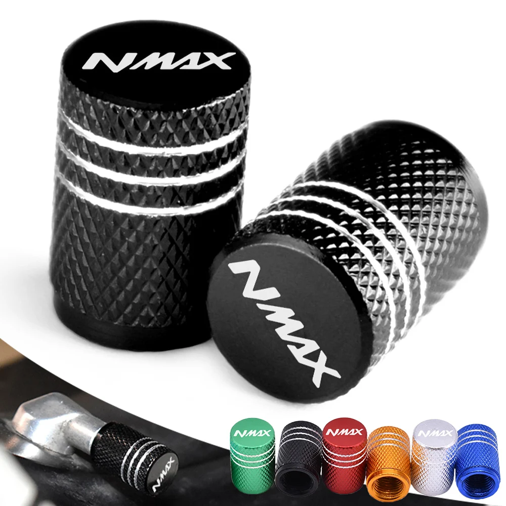 Motorrad Reifen Ventil Stem Abdeckungen Staub Proof Caps Räder Dekorative Zubehör Für Yamaha NMAX N-MAX Nmax 155 125 150 300 400