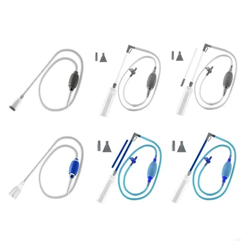 97QD Sàn giao dịch nước Siphon Siphon Changer Aquarium Siphon Máy hút bụi
