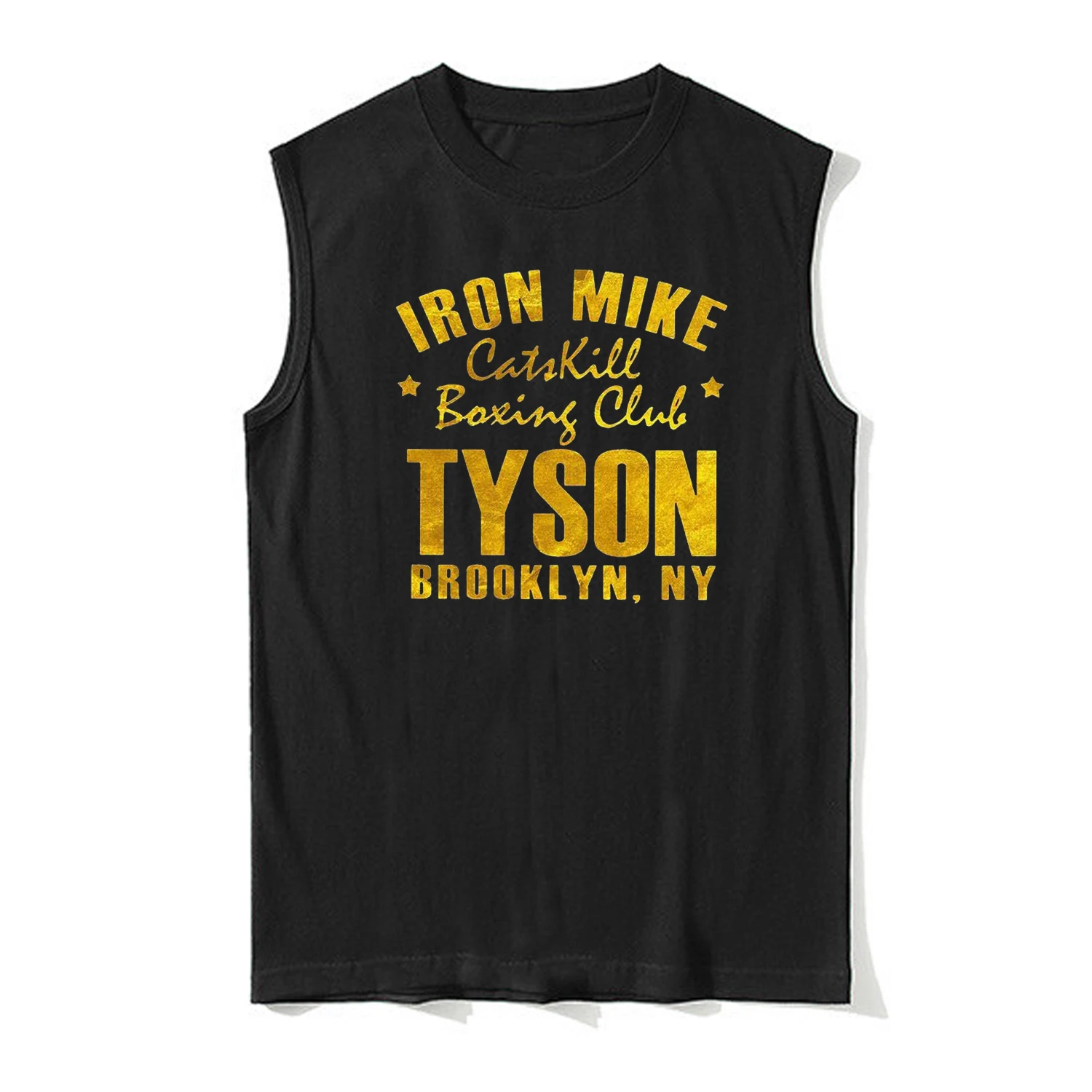 Brooklyn Catskill Boxing Club Iron Mike Tyson Tanktop 100% Cotton O-Neck Summer Casual Mens Vest Sleeveless Tee Shirt Streetwear