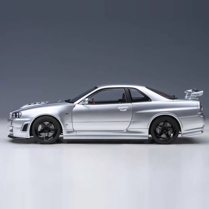 Autoart 1:18 Skyline R34 V-spec II Z-TUNE  JDM Limited Edition Alloy Metal Static Car Model Toy Gift