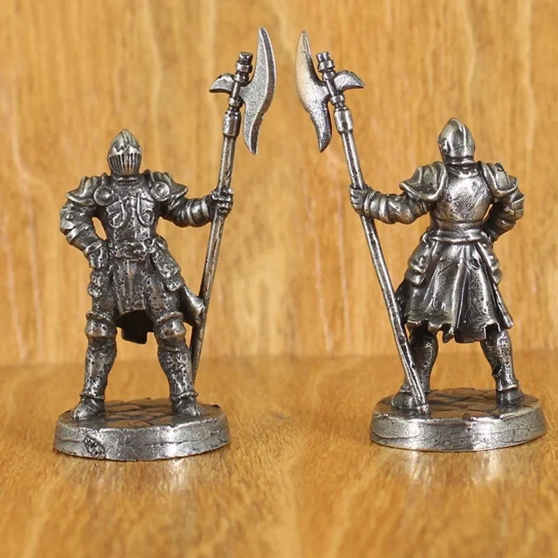 تمثال الفارس النحاسي، نموذج جندي فيلق الحرب، مادة نحاسية، ديكورات ومقتنيات سطح المكتب، هدايا عيد الميلاد #6