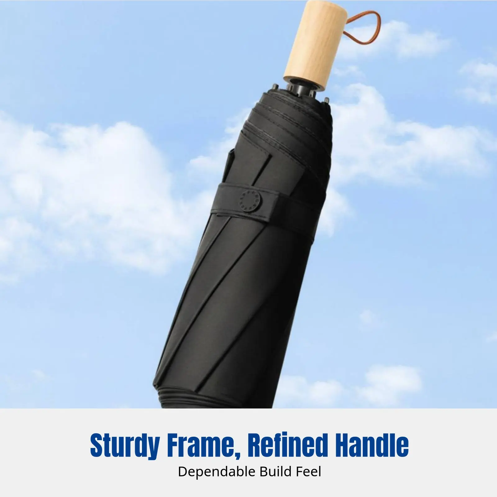 

Зонт с двойным черным покрытием, большой, трехсекционный, от солнца и дождя, защита UPF50, с мультяшным фруктовым принтом, механический, для взрослых