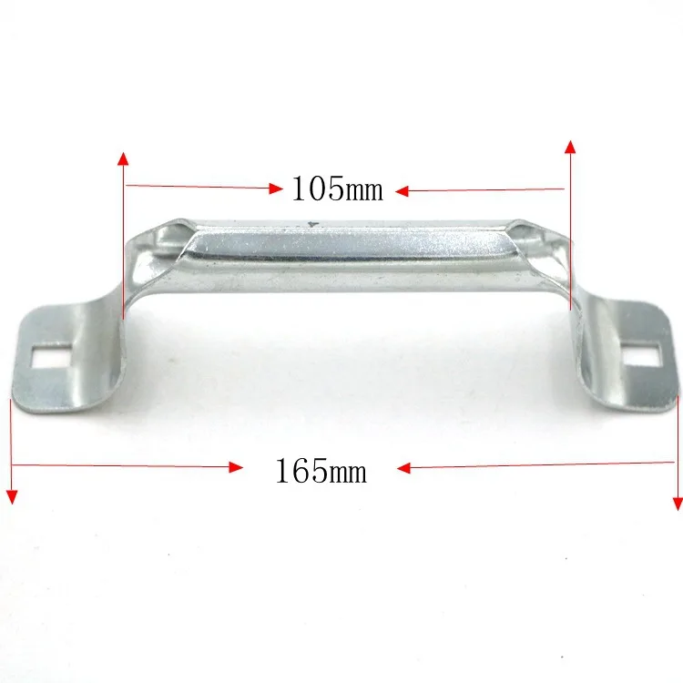 

2Pcs Garage Door Rolling Lift Handles Zinc Alloy Metal Replacement for Wooden Barn Gates Shed Doors Durable Outdoor Pull Handles