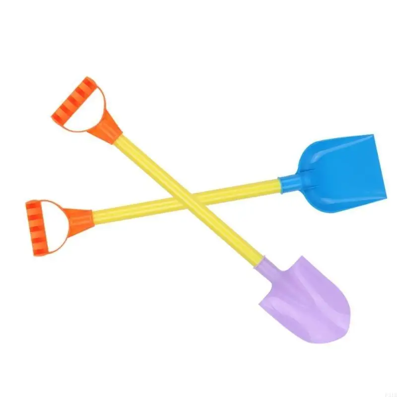 Baby Sand Spade Set Toy Colorful Shovels for Infants Baby Gardening Supplies Bath Beach Colorful Scoops Set P31B