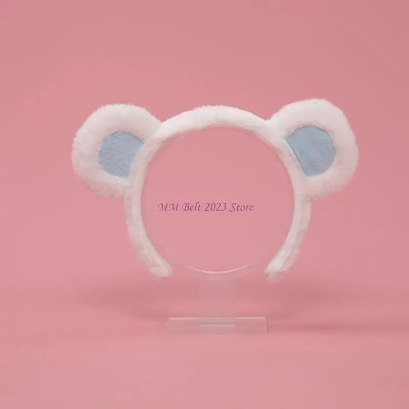 

49ME животное пушистое животное медвежьи уши головной убор милые животные тема реквизит для волос