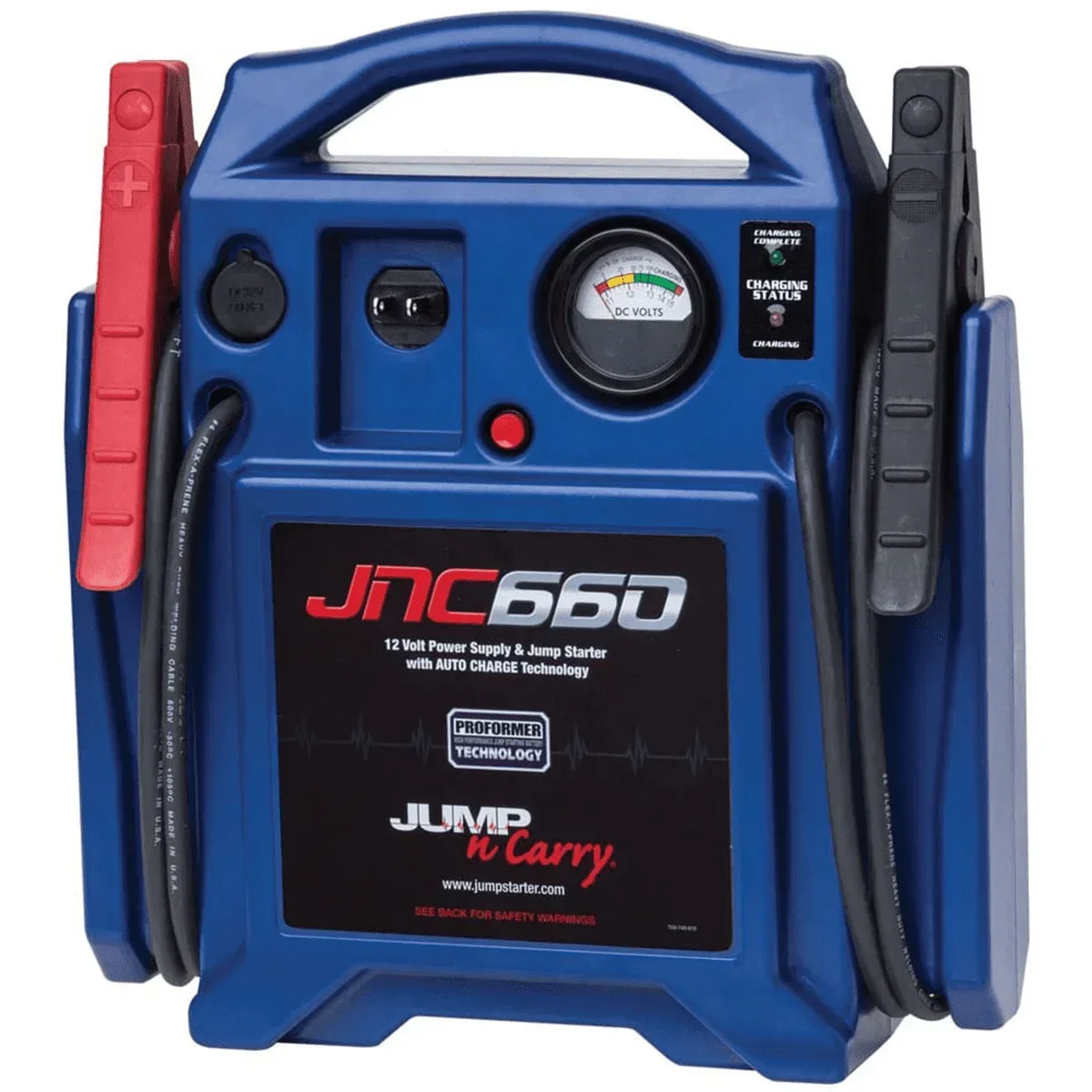 JNC660 Jump-N-Carry 1700 Пиковый усилитель, 12-вольтовый стартер