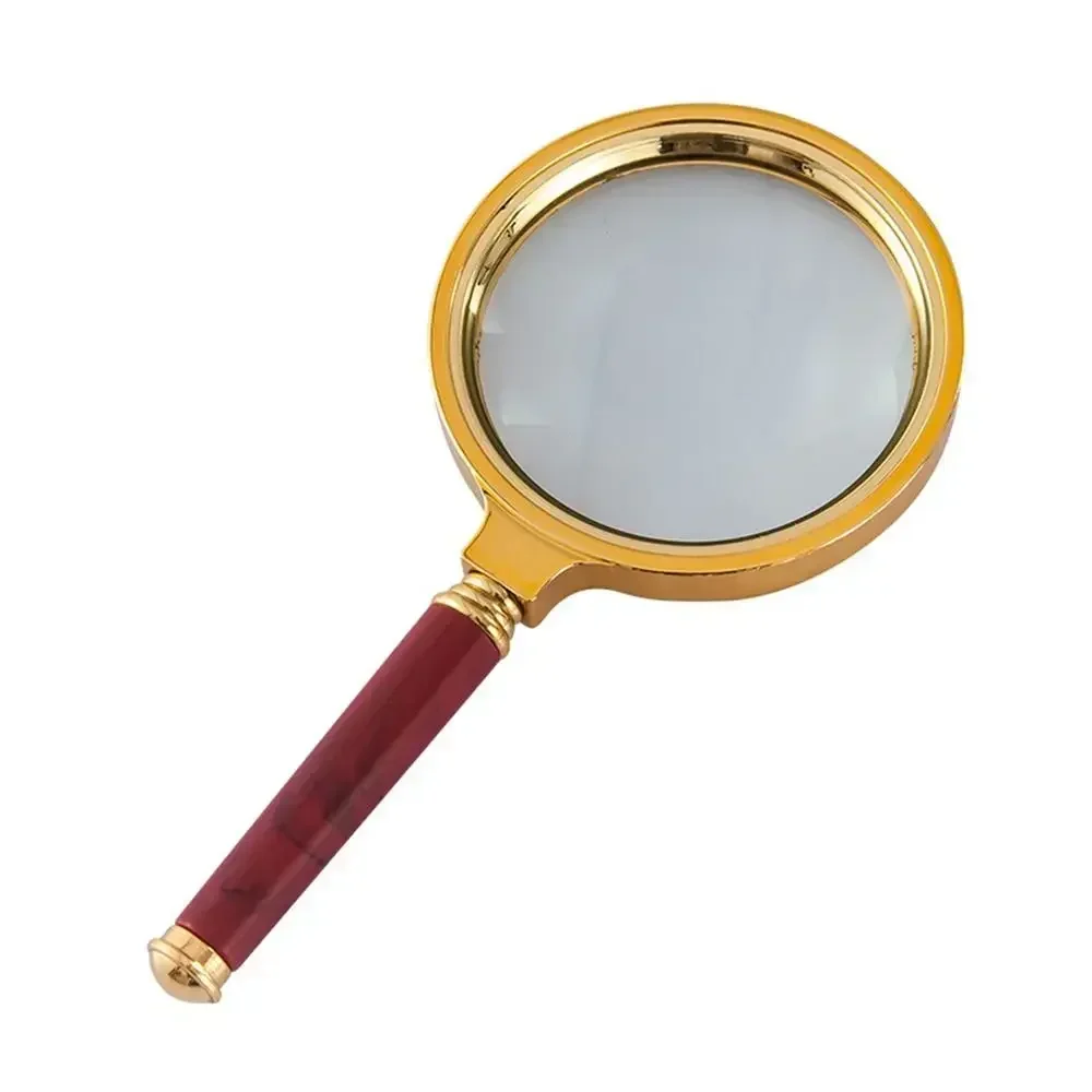 Loupe Loupe Glass Portable Glass Magnifier Eye Magnifying 70/80/90/100mm Handheld Microscope Reading Jewelry Reading Elderly