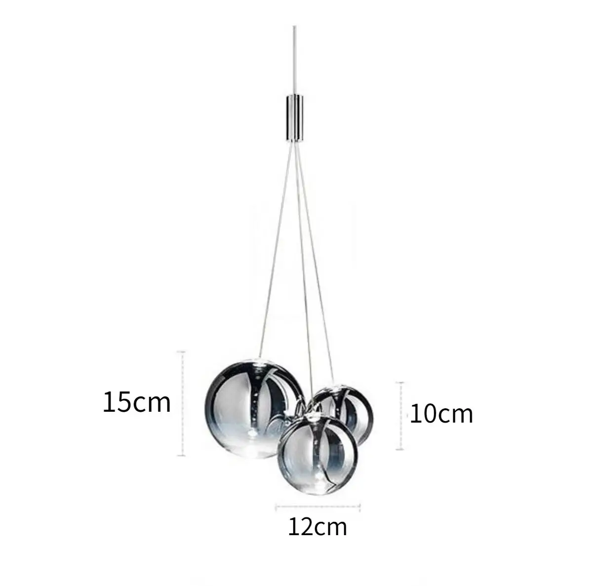 Cluster Hanglamp Nordic Glass Lamp Bar Hanglamp Willekeurige Bubble Hanglamp Home Decor Badkamer Hangende Verlichting