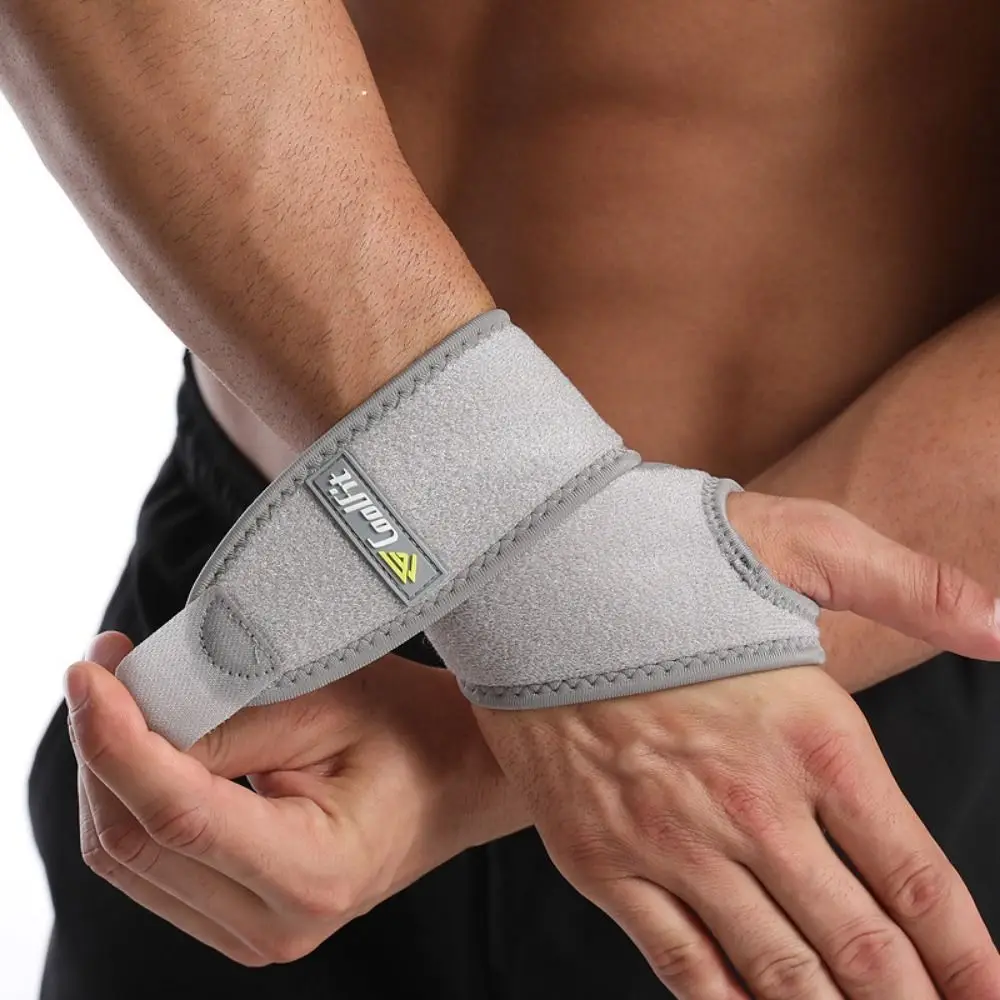 Wrist Guard Band Brace Support Carpal Tunnel Sprains Strain Gym Strap Sports Pain Relief Wrap Bandage Protective Gear Gym