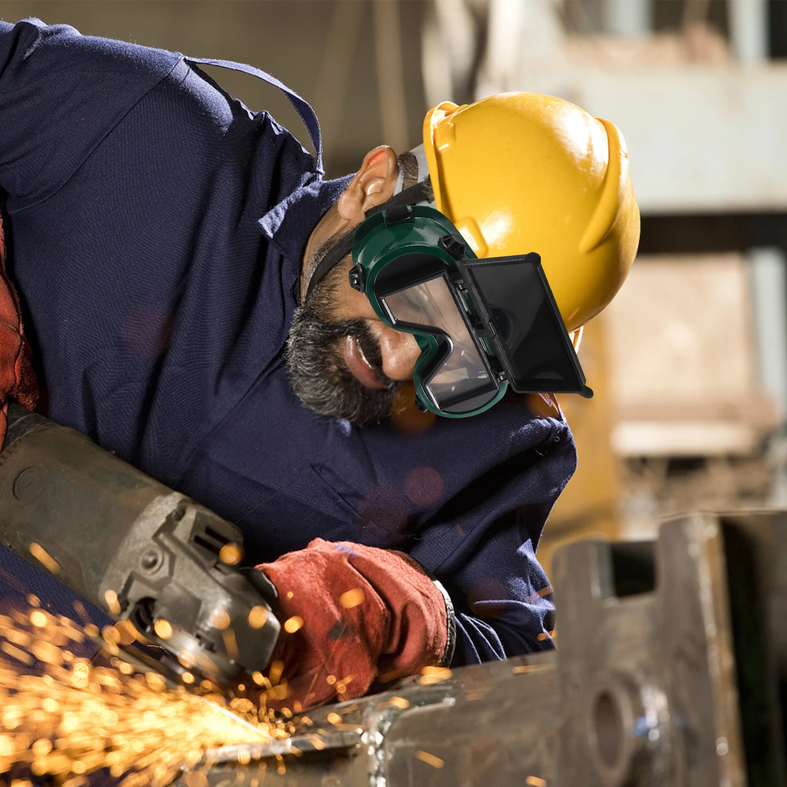 2Pcs Welding Goggles Protective Glasses Design Eye Protection Safety Gear AntiScratch Coating VentHole DustProof Labor