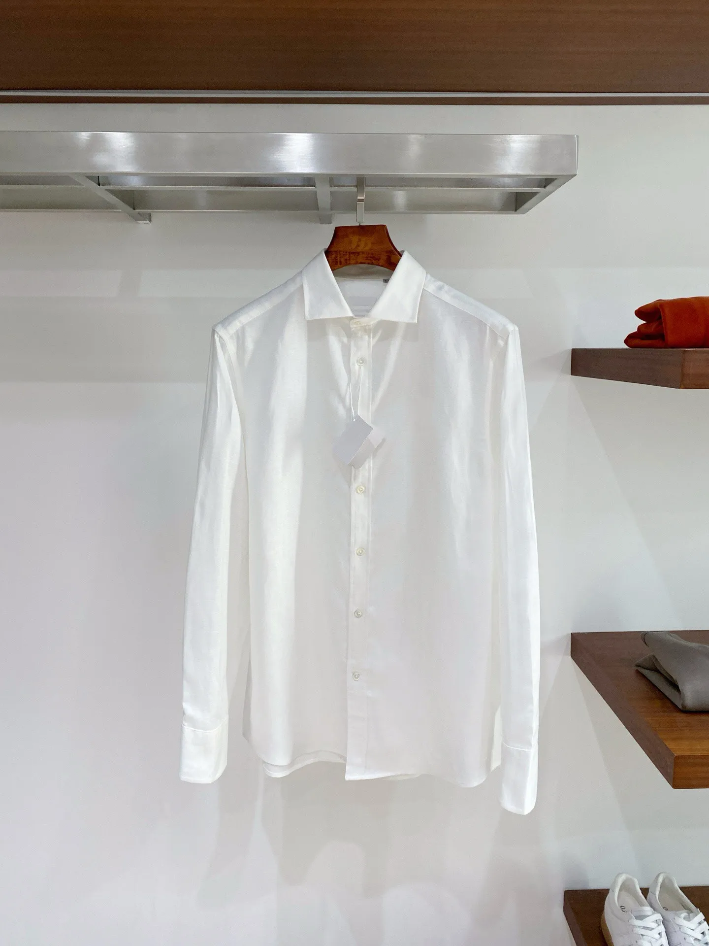 BC Old Money Wind Summer Pure Linen Business Long Sleeve Shirt Men's Casual Top Shirt