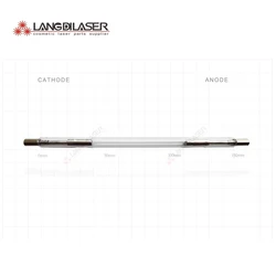 Lampada Laser ND YAG q-commutata/dimensioni 7*70*150 * 175F-Pole/lampada Flash ad arco allo xeno per sistema laser YAG 1064nm e 532nm